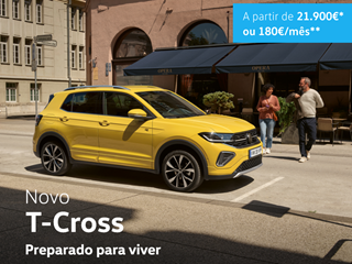 Volkswagen | T-Cross | Santogal Volkswagen | Carros Novos | Carros Usados | Carros Serviço | Alfragide Cacém Lisboa