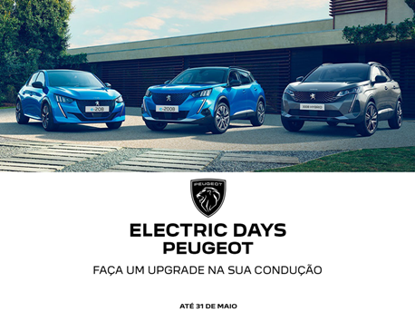 Peugeot | Electric Days |Santogal Peugeot| Carros Novos | Carros Usados | Carros Serviço | Alcabideche Cacém Lisboa Loures