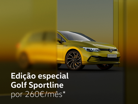 Golf | Sportline | Santogal Volkswagen | Volkswagen | Carros Novos | Carros Usados | Carros Serviço | Alfragide Cacém Lisboa